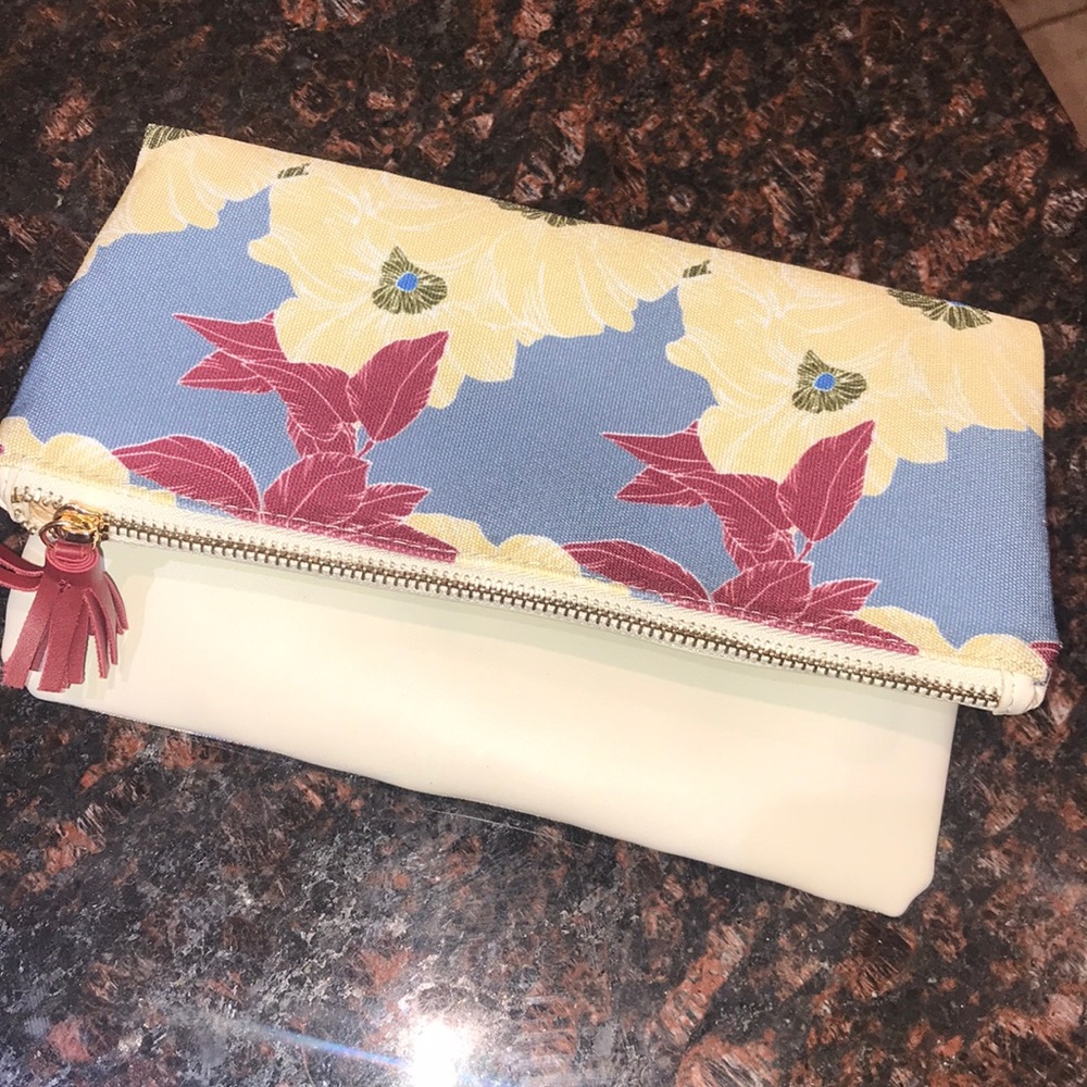 Rachel Pally zip fold-over clutch